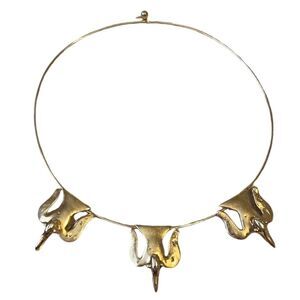 Alva Studios Pre-Colombian Choker Necklace
"Birds on Hard Wire' Museum Replica